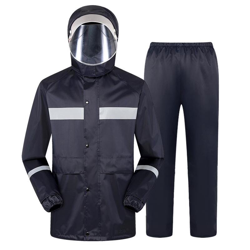

Impermeable Waterproof Cycling Raincoat Waterproof Motorcycle Rain Suit For Men Ropa De Lluvia Motorcycle Rain Suit BA60YY