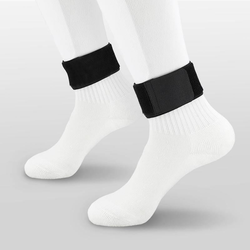 

Fixed leg sports protective gear soccer socks leggings Guards Guardian calf fixing strap high quantity1, White