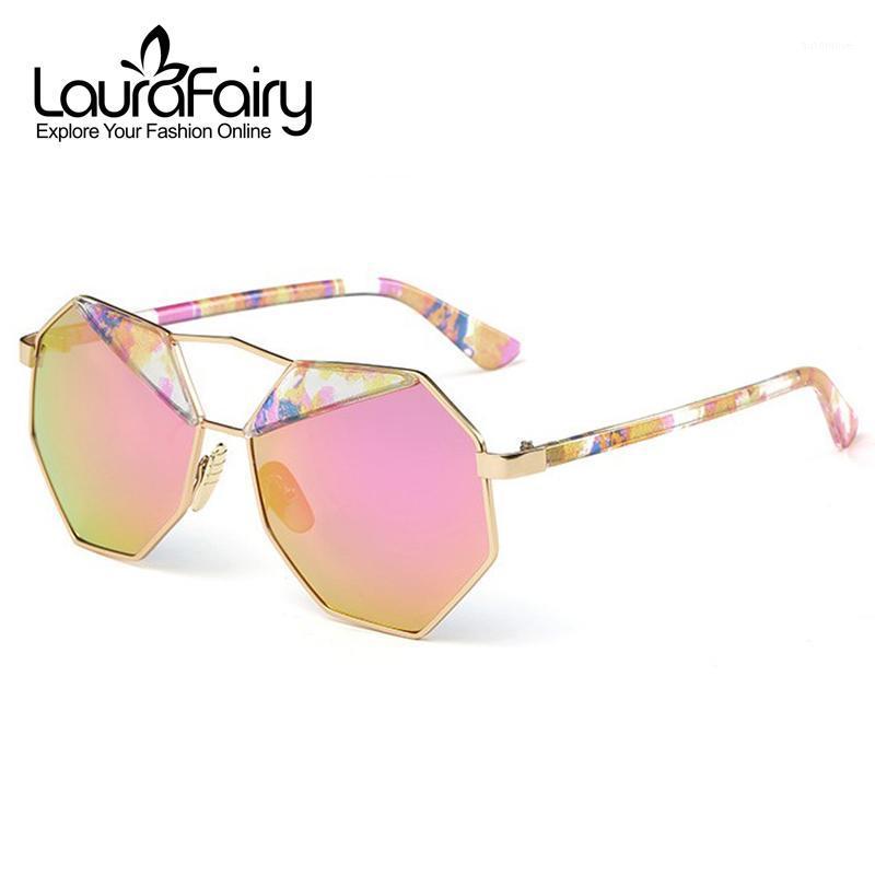 

Laura Fairy Multi Color Clear Lens Sunglasses Octagonal Shape Design Uv400 Sunglass for Holiday1