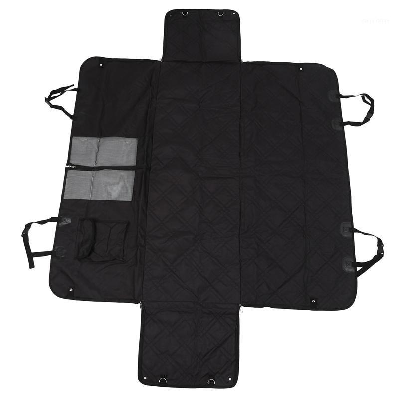 

for LDLC Dog Car Mat Waterproof Cationic Quilting Car Rear Seat Pet Mat Hammock Rear Seat1, Black