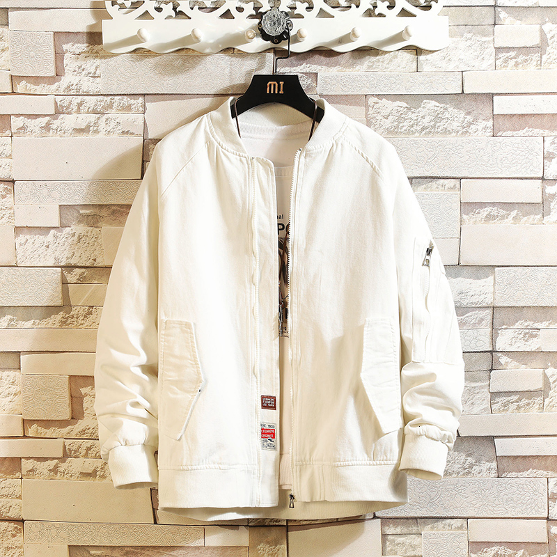 

2021 New Janpan Style Bigger Pocket White Black Spring Autumn Jacket Men's Streetwear Clothes Plus Asian Oversize M-5xl S8xn, Hj20051 1
