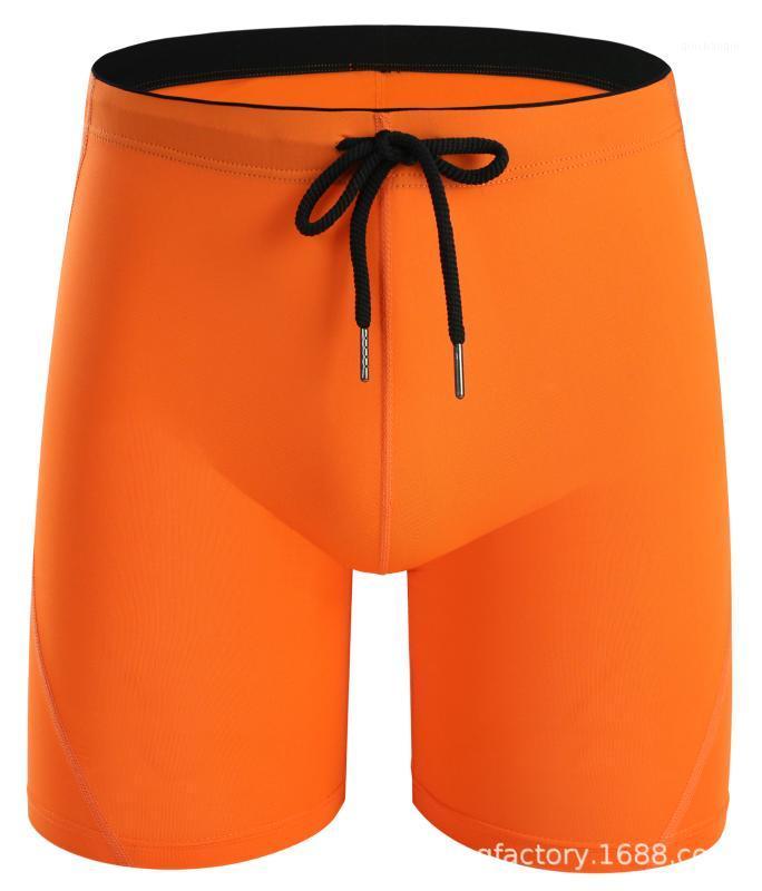 

Tight mens short swim trunks lightweight lining boxer breathable Beachwear quick-drying Swimsuit surfing shorts simple style1