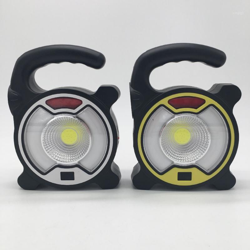 

5W COB LED Portable Floodlight Lantern Outdoor Waterproof 4-Mode Emergency Spotlight Lamp for Camping Hiking Tent Light1