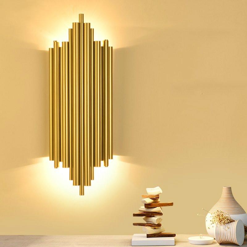 

Postmodern Minimalist Wall Lamp Living Room Creative Luxury Bedroom Bedside Lamp Corridor Porch Restaurant Home Decor Wall Light