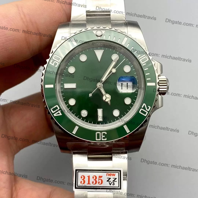 

ZZF V3 orologio di lusso 40mm diameter CAL.2836/3135 movement watches 904L Stainless Steel Automatic Mechanical Ceramic bezel mens watch Waterproof 200m, Plastic box