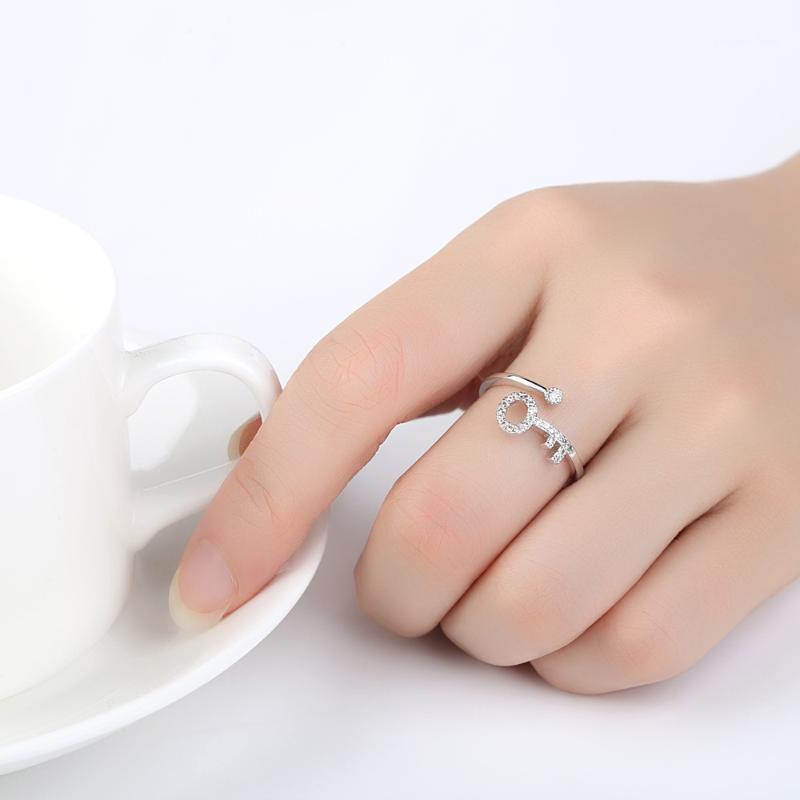 

Wedding Rings Sexy Mom Party Commitment Gift Shining Bright Elements For Women Lovers Open Ring, Slivery;golden