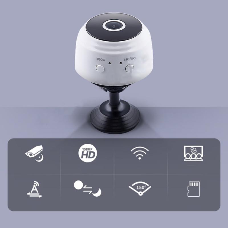 

Micro Home Wireless Video CCTV Mini Security Surveillance with Wifi IP Camara Sensor Infrared CMOS 2MP Telefon Alarm Camera