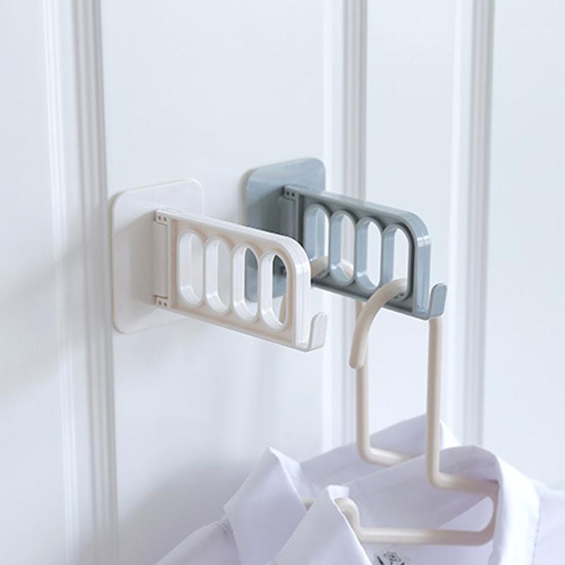 

Sticker Hooks Clothes-hook Plastic Wall Mount Traceless Storage Holders Invisibility Sucker Hanger Foldable Self Adhesive1