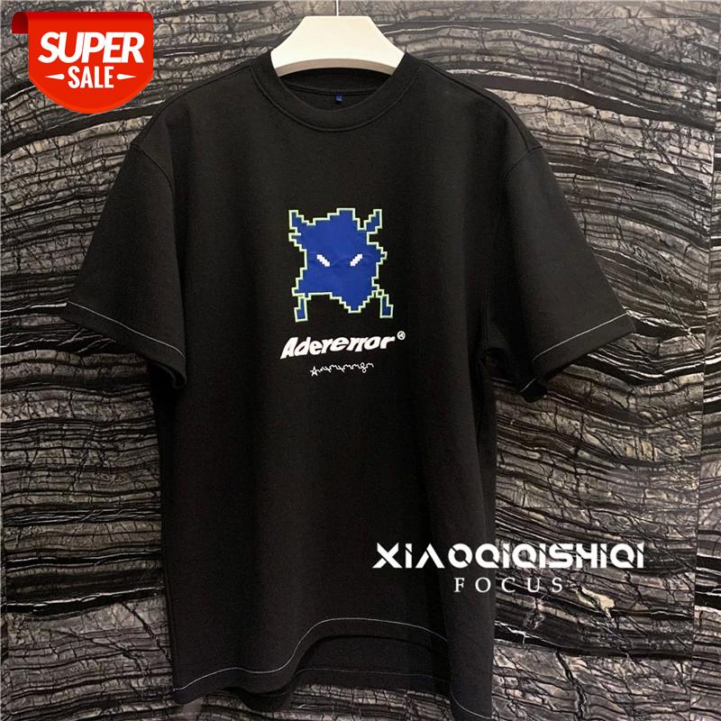 

Monster Embroidery Adererror T-shirt Couples Lovers Casual Ader Error T Shirt #B52r, White;black