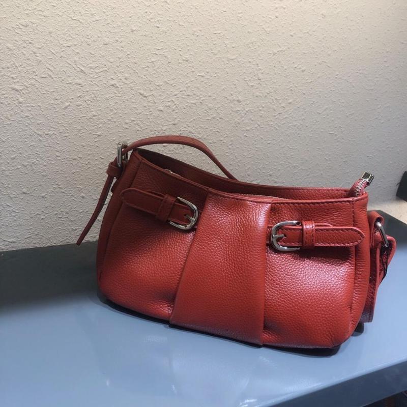 

small genuine leather bags for women 2020 cow leather shoulder bag real handbag casual ladies purses and handbags, Blue women bag