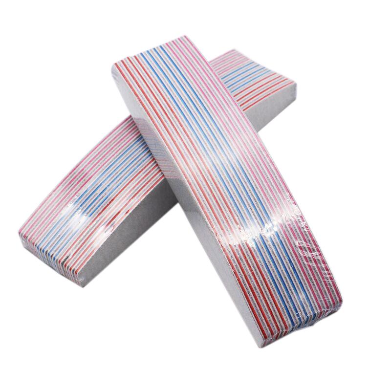 

24 Pcs Emery Boards for Nails 100/180 Nail Files Bulk Finger Nail File Boards Heavy Duty Buffers