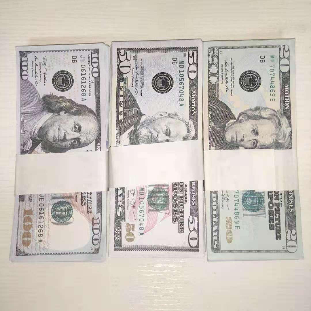 

Banknote Nightclub Billet & Bar Dollar Fake Money Faux Prop Wholesale 17 Atmosphere 1/5/10/20/50/100 Play Movie Gxivl, 1$