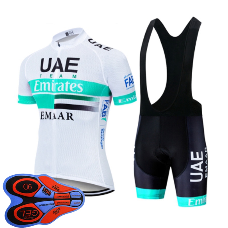 

UAE Team 2019 men cycling jersey MTB bike clothing bicycle shirt bib shorts suit summer breathable racing wear sports uniform Y102401, 02