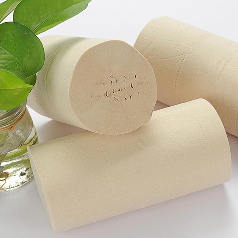 

Hot 12 Rolls Toilet Paper 4 Ply Bulk Rolls Tissue Soft Household Bathroom Cafe Shop CNT 661