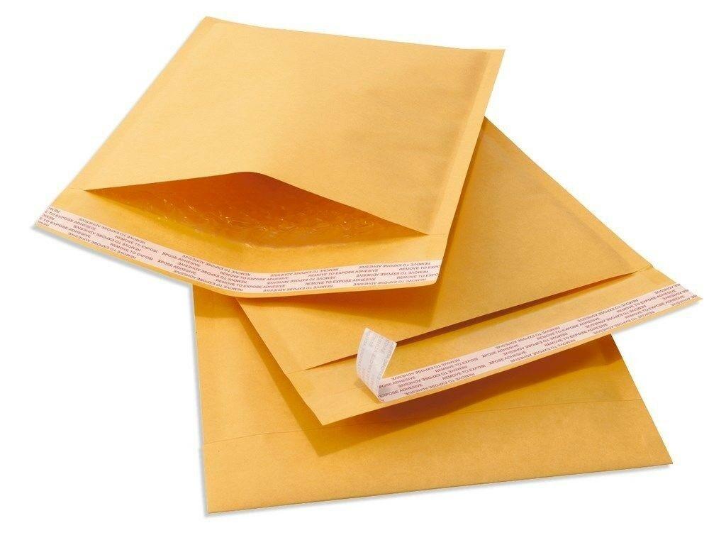 

200 #2 8.5x12 Kraft Bubble Padded Envelopes Mailers Shipping Case 8.5"x12