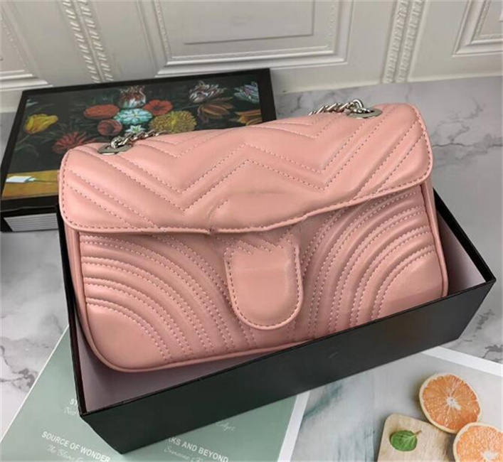 

New Luxury Handbags Hot Selling Brand Shoulder Bags High Quality Messenger Bag Women Purse G3, Pink