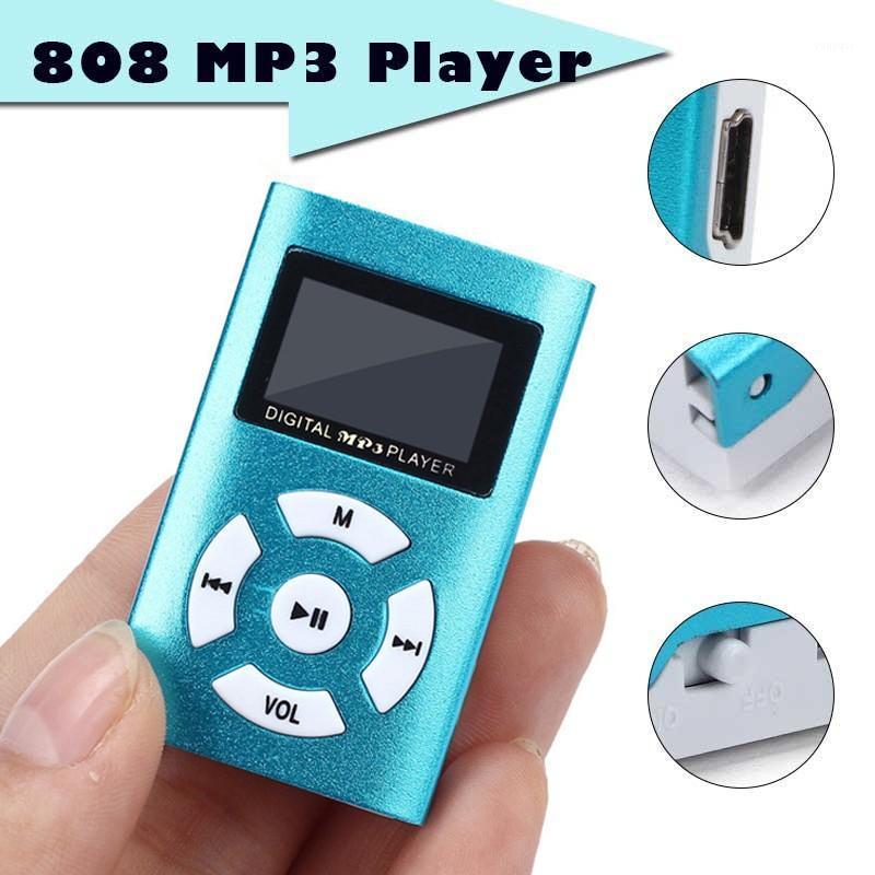 

Mini MP3 Player LCD Screen Metal case Music Media MP3 Support 32GB Micro SD TF Card USB Long time music player J801