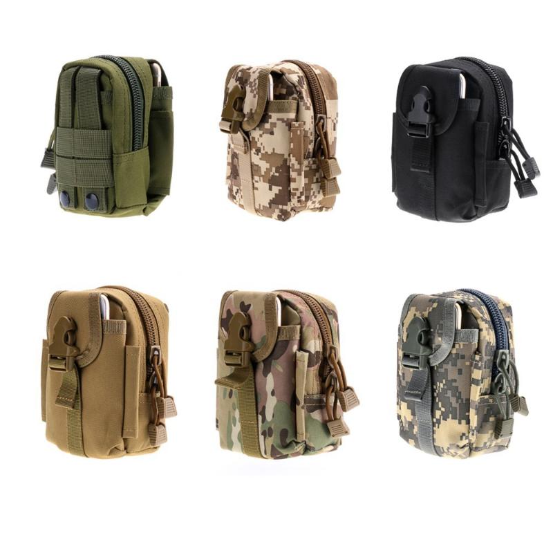 

Tactical Molle Pouch Small Outdoor Sport Waist Bag for Camping and Hiking, Green