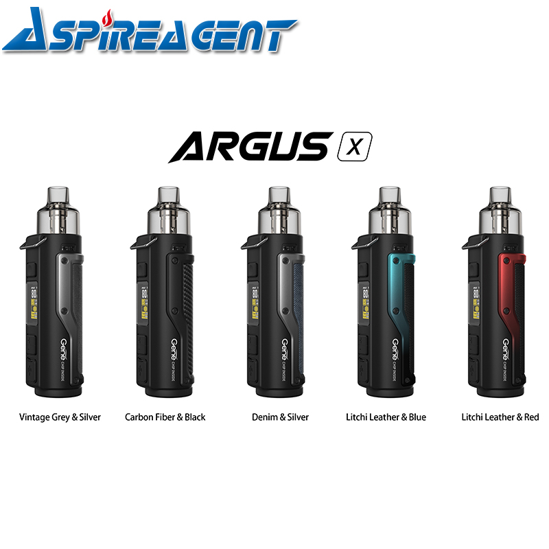 

VOOPOO Argus X Pod Mod Kit 80W 4.5ml PnP Pod Tank Powered by Single External 18650 Battery Compatible with All PnP Coils