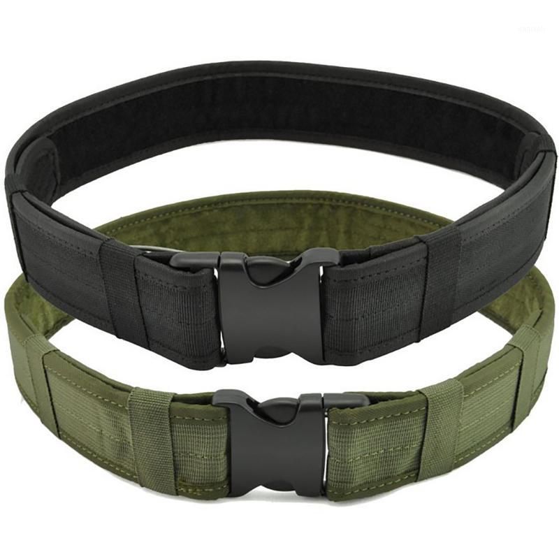 

Combat Canvas Duty Tactical Sport Belt with Plastic Buckle Army Adjustable Outdoor Fan Hook & Loop Waistband1