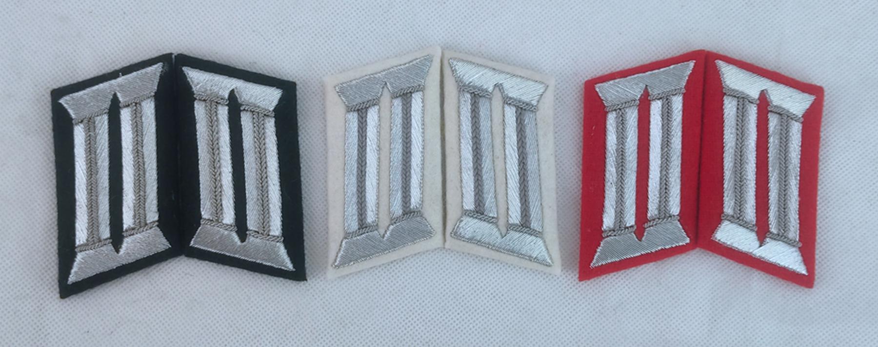 

Outdoor Hats Armyshop2008 High Quality MILITARY WWII GERMAN HEER OFFICER COLLAR TABS Metal Wire