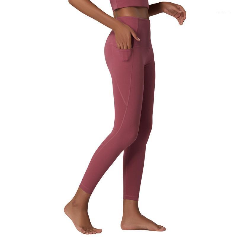

PS Elastic Yoga Pants Women Sweatpants High Waist Yoga Leggings Gym Fitness Push Up Sport Pants Workout Abdomen Sport Legging1, Red