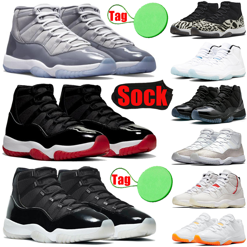 

Cool Grey 11 11s mens womens basketball shoes Jubilee Bred Gamma Blue Legend Blue Space Jam Concord 45 men women trainers sports sneakers, #1 cool grey