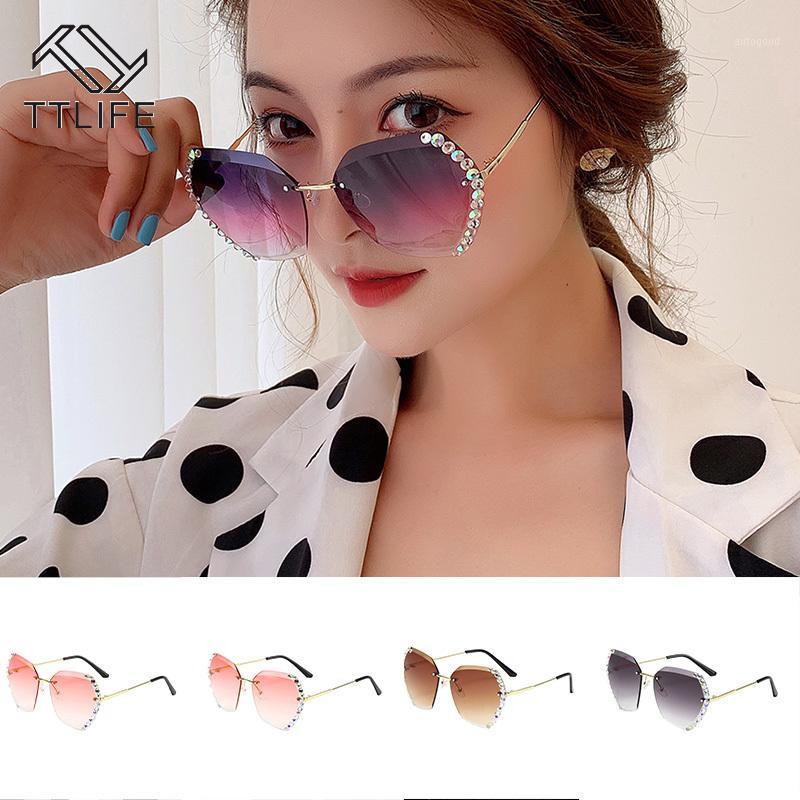

SunglassesLFE 2021 Women Sunglasses Diamond Pink Design Sexy Square Sun Glasses Female Shades For Women1