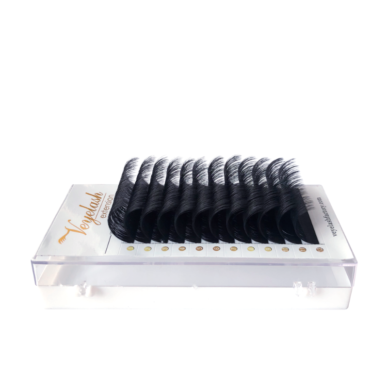 

Veyelash 25mm Korean PBT Faux lash individual eyelash extension lashes maquiagem cilios for professionals soft natural eyelash