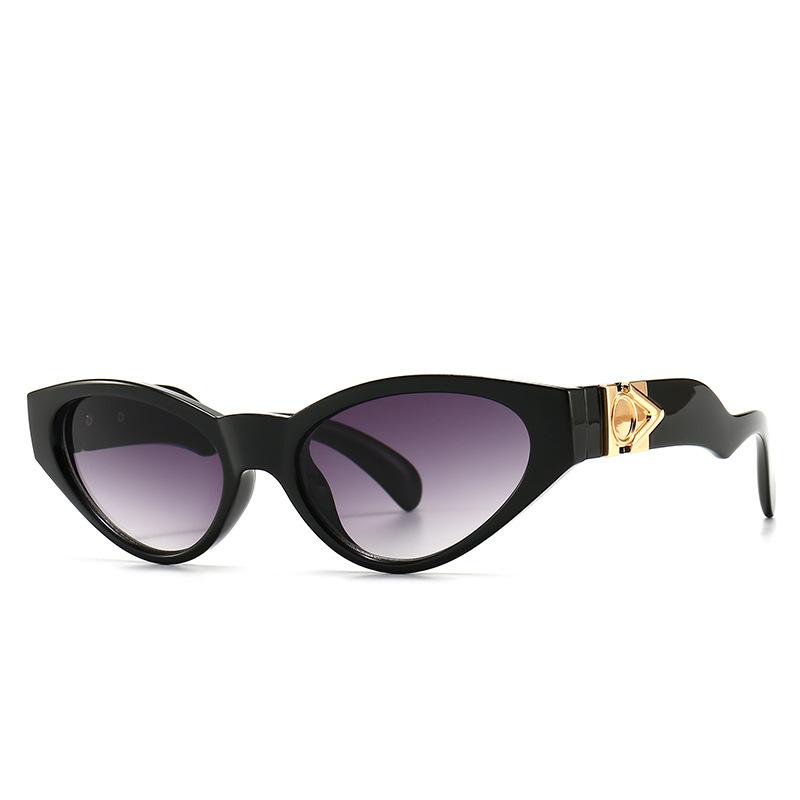 

Sunglasses Cute Sexy Cat Eye Women Retro Small Black Pink Sun Glasses Men Driving Fashion Shades Lady Vintage Sport UV400 Oculos