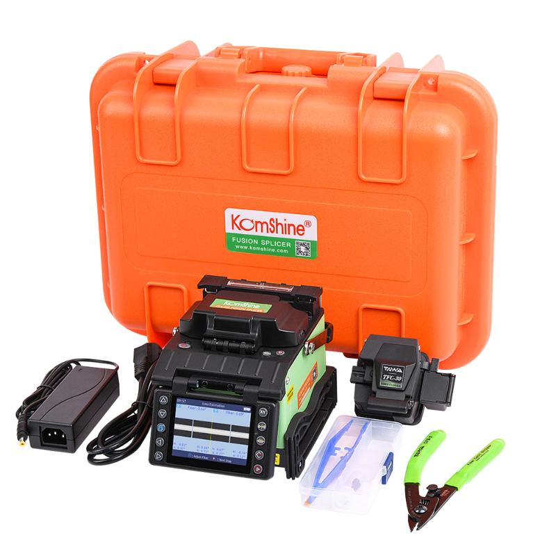 

2021 Fusion splicing machine GX39 Fiber Optic Fusion Splicer Komshine-GX39 FTTH Optical Fiber ARC Splicer