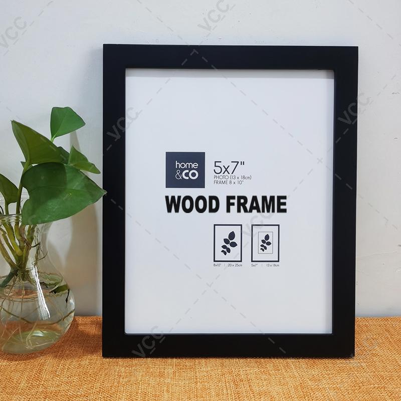 

Natural Wooden Picture Frame Classic Photo Frame For Wall Hanging Include Plastic Glass Wall Art Poster Photo Decor