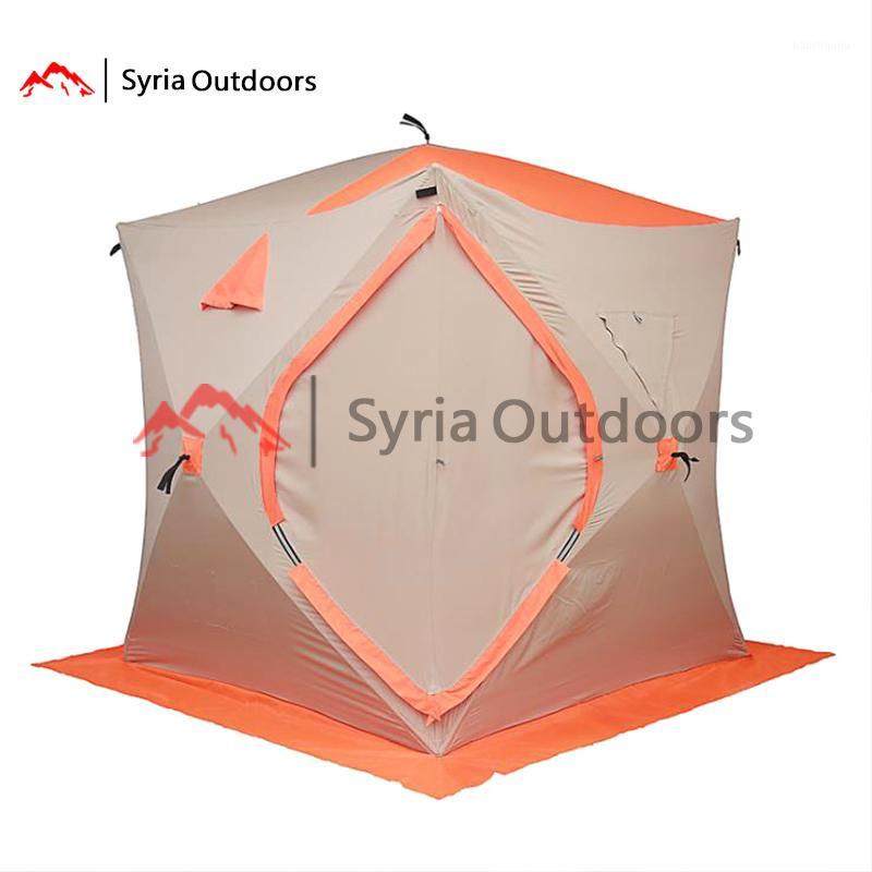 

Fishing tent 3-4 people ice fishing tent thickened warm outdoor winter rain proof1