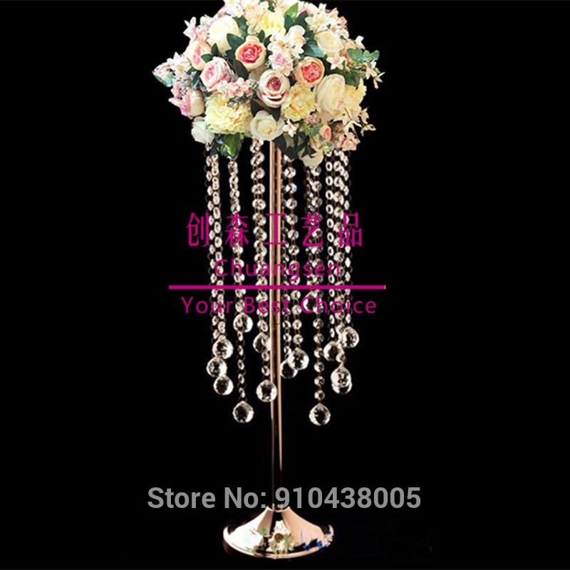 

Wedding props party centerpieces metal stand,christmas deco table centerpiece wedding pillar acrylic crystal flower stand