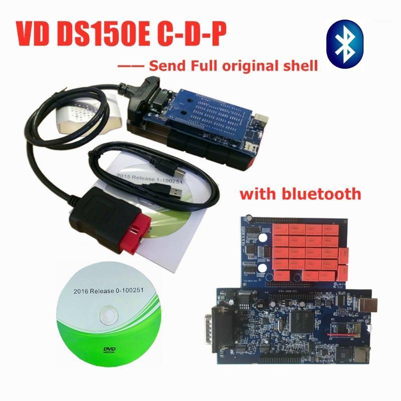 

Hot sale ! New vci professional adapter for Delphis 2020r0/2020r3 software obd obd2 with Bluetooth scan tool+Original shell1