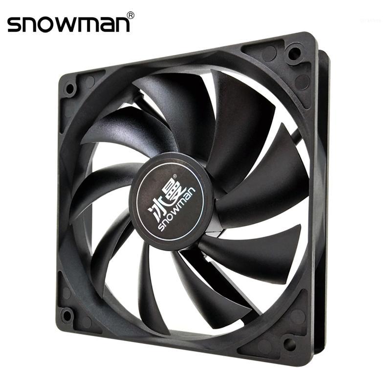 

SNOWMAN 120mm Computer Case Fan Ultra Silent 12CM Quiet Cooling Fan PC Cooler Case Fans 3Pin 12V DC Chassis Radiator 1000RPM1