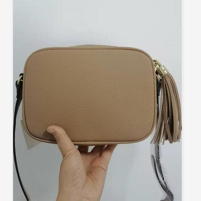 

Women Shoulder Bags Leather Tassel Cross body Soho Bag Disco lady handbags Purse, Red