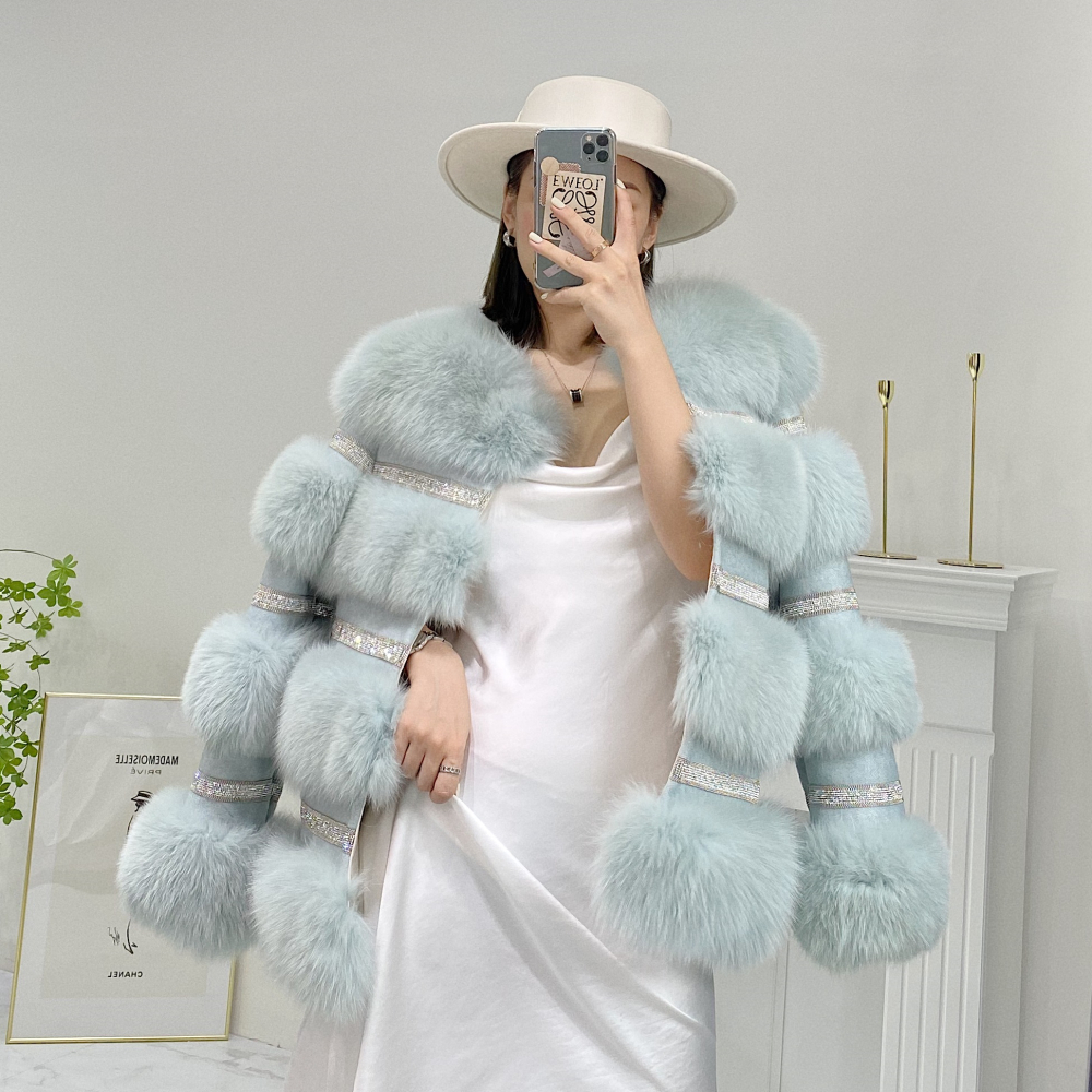 

Luxury Brands 2020 Popular Natural Women Studded High Fashion Styllish Winter Leather Jackets X0y1, Yellow.