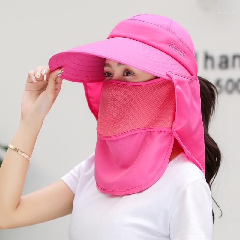 

Detachable Summer Hat Sun Protection Hat UV Protection Face Neck Sun Cap Outdoor Fishing Hiking Work Casual1, Khaki