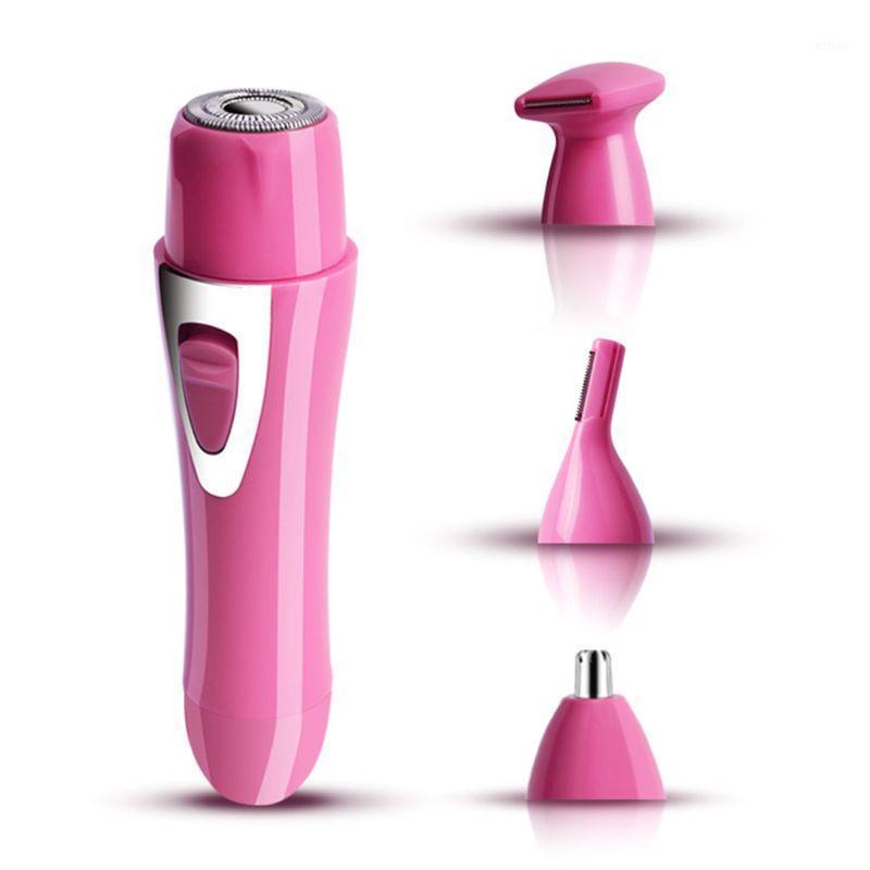 

4 in 1 Electric Hair Removal Tool Kit USB Recharging Universal Nose Hairs for Face Bikini Area Armpit 896D1