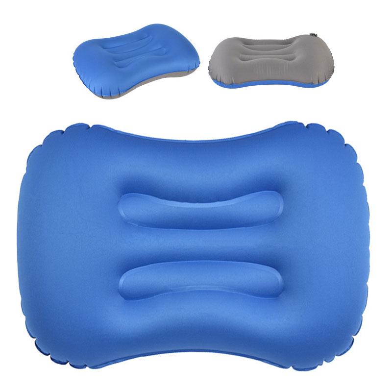 

Folding Concave Shape Inflatable Pillow TPU Coating Portable Neck Air Pillows Plane Outdoor Travel