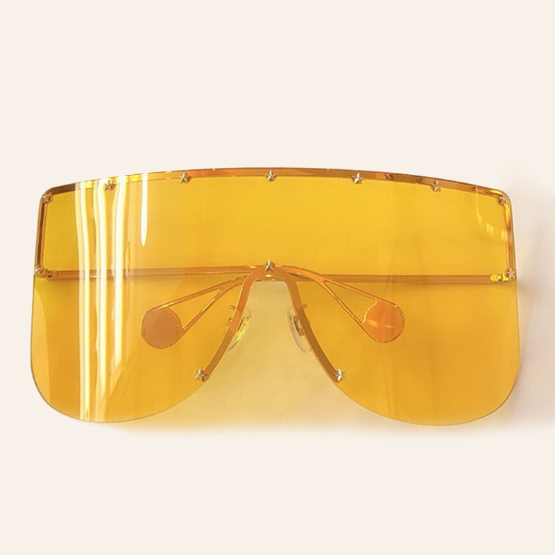 

armao Meia luxo metal marca espelho uv 400 sombra culos de sol para mulher occhiali da sola donna KE3X