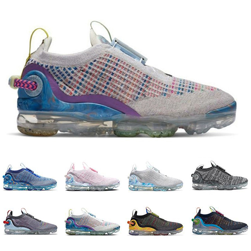 

knit mesh mens running shoes Oreo Newsprint Black Multi Team Red Summit White Stone Blue Smoke Grey Pure Platinum Obsidian men women trainers sports shoe outdoor, Pay for box