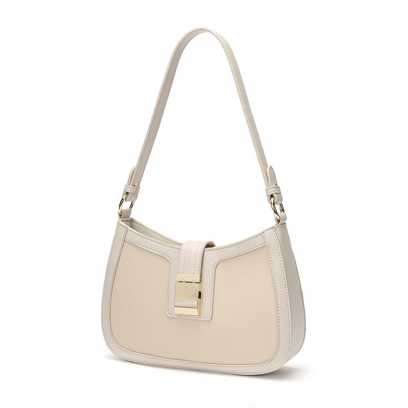 

New style women's bag fashion armpit handbag, Creamy-white