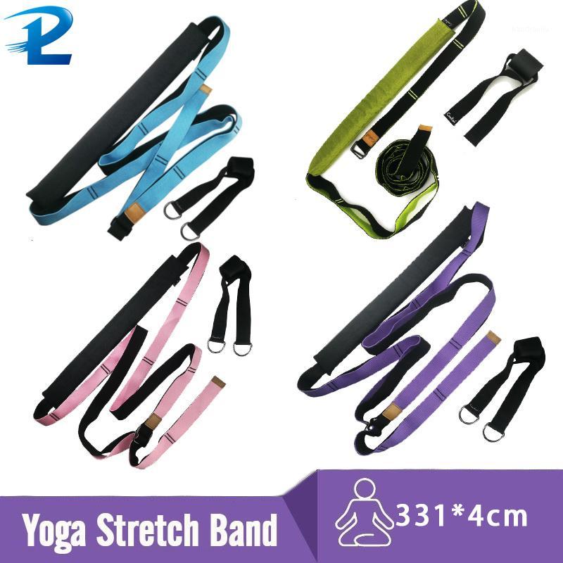 

Leg stretch strap holder flexibility trainer for Ballet cheer dance gymnastics trainer Yoga belt stretch belt Yoga accessories1, Blue