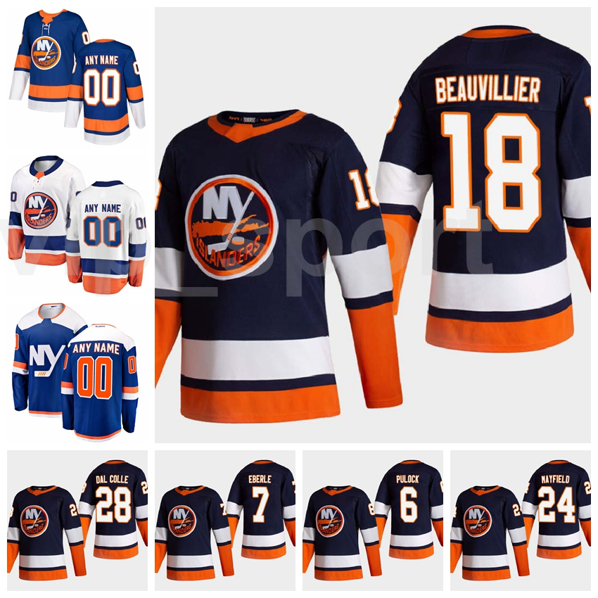 

Men Hockey New York Islanders Reverse Retro 44 Jean-Gabriel Pageau Jersey 7 Eberle 18 Anthony Beauvillier 6 Ryan Pulock 24 Scott Mayfield, Blue