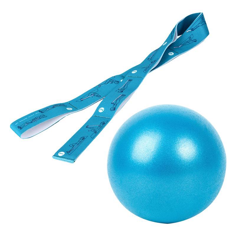 

Home Auxiliary Tension Belt Elastic Belt Stretch Pulling Rope Strap Resistance Band Yoga Ball for Yoga Dance Fitness Sports, Blue