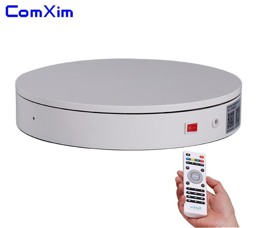 

Lighting & Studio Accessories ComXim 32cm 12.6in Remote Control Rotating Electric Pography Turntable,Display Stand,