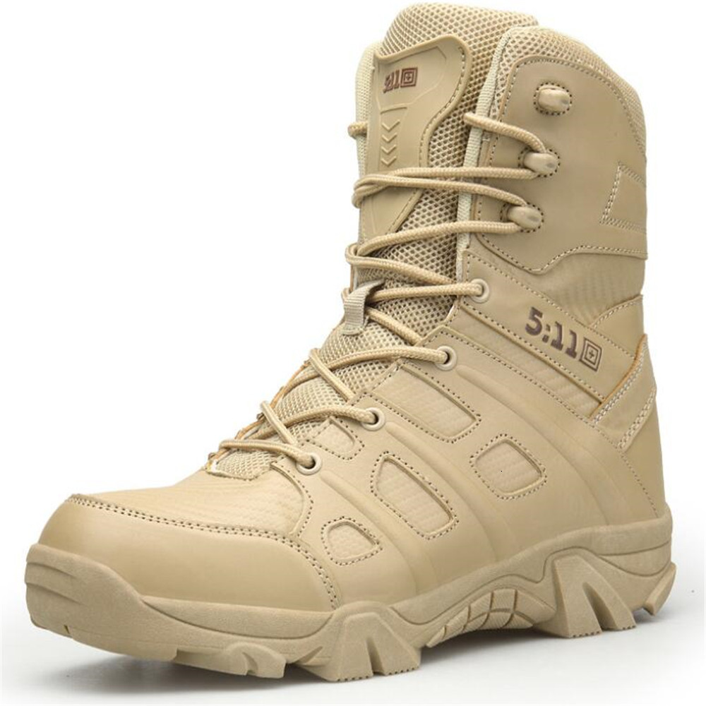 

Army of Large Size Outdoor High-top to Wear Warm Boots and Comfortable Men's Shoes Men Zj2b, 01