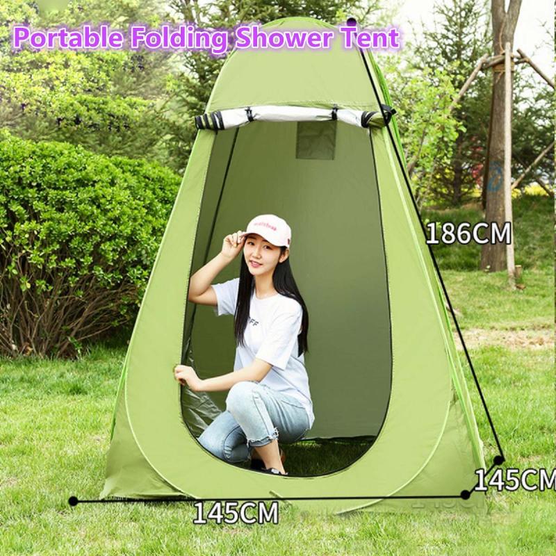 

1 Person Changing Room Privacy Toilet Portable Sun Shelter Fitting Tent Windproof Camping Shower Tent For Outdoors Travel